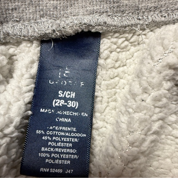 GEORGE HEAVY WARM UPS JOGGERS GRAY FLEECE - Picture 8 of 8